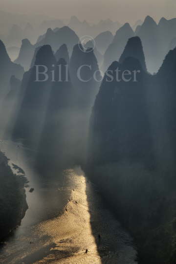 Limestone Karst Hills & River Li