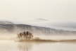 Lake Myvatn Misty Morning